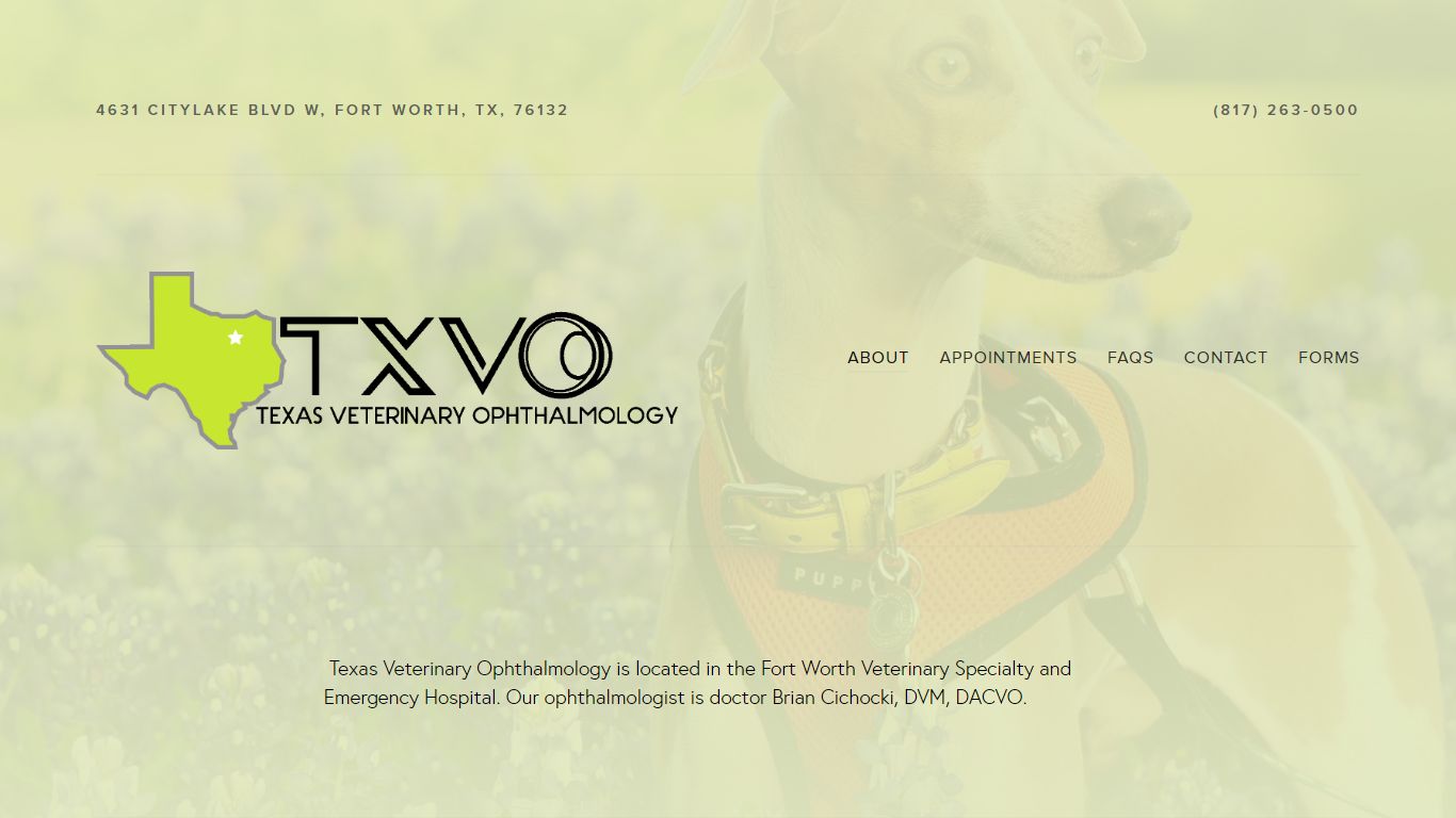 Texas Veterinary Ophthalmology